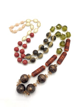 Load image into Gallery viewer, Aztec Beach Rosary Rope Chain Necklace