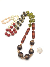 Load image into Gallery viewer, Aztec Beach Rosary Rope Chain Necklace