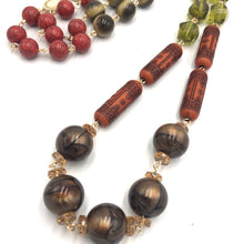 Load image into Gallery viewer, Aztec Beach Rosary Rope Chain Necklace