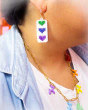Load image into Gallery viewer, Rainbow Balloon Animal Titanium Necklace