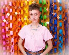 Load image into Gallery viewer, Flower Fields all Year-Rainbow Titanium Necklace