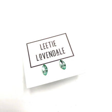 Load image into Gallery viewer, Barely Aqua Shine-On Marquis Stud Earrings