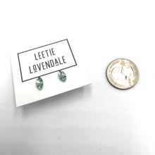 Load image into Gallery viewer, Barely Aqua Shine-On Marquis Stud Earrings
