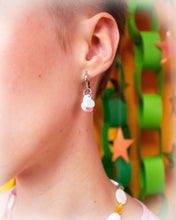 Load image into Gallery viewer, Dainty Trio Heart Pride Earrings