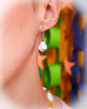 Load image into Gallery viewer, Dainty Trio Heart Pride Earrings