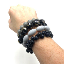 Load image into Gallery viewer, Glam Brunch Stack and Stretch Bracelets Set