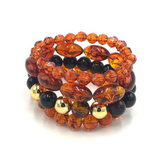 Load image into Gallery viewer, Honey Stack and Stretch Bracelets Set