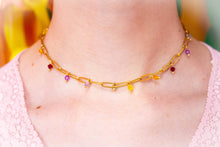 Load image into Gallery viewer, Choker Titanium Pride Colored Necklace