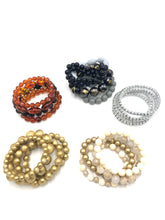 Load image into Gallery viewer, Glam Brunch Stack and Stretch Bracelets Set
