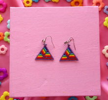Load image into Gallery viewer, Beaded Pride Earrings
