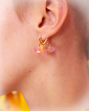 Load image into Gallery viewer, Dainty Trio Heart Pride Earrings