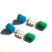Load image into Gallery viewer, Coastal Summer Retro Statement Earrings