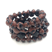 Load image into Gallery viewer, Wild Spotted Stack and Stretch Bracelet Set