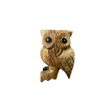 Load image into Gallery viewer, 3" Wooden Musical Whistle Owl  Instrument