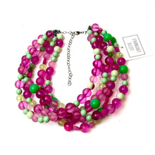 Load image into Gallery viewer, Old Frosted Florida Sylvie Statement Necklace