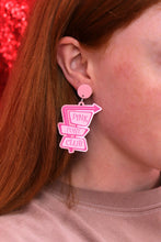 Load image into Gallery viewer, "Pink Pony Club" Chappell Roan Statement Earrings