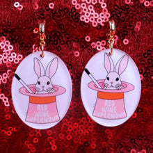 Load image into Gallery viewer, "Red Wine Supernova"  Chappell Roan Earrings