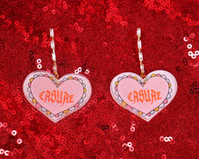 Load image into Gallery viewer, "Casual" Heart Statement Earrings