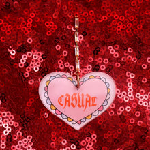 Load image into Gallery viewer, "Casual" Heart Statement Earrings