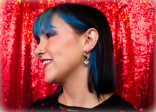 Load image into Gallery viewer, We Are Meant to Be-Titanium Heart Drop Earrings