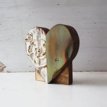 Load image into Gallery viewer, Reclaimed Wooden Heart Emojis