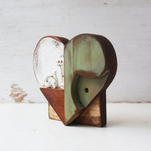 Load image into Gallery viewer, Reclaimed Wooden Heart Emojis