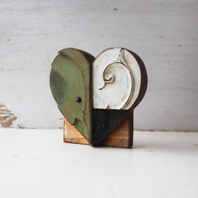 Load image into Gallery viewer, Reclaimed Wooden Heart Emojis