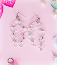 Load image into Gallery viewer, Together Forever-Heart Earrings