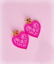 Load image into Gallery viewer, Art for your Ears-Floral Engraved Earrings