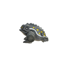 Load image into Gallery viewer, 1.5" Wooden Musical Frog - Gray Design (Percussion Instrument)