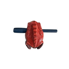 Load image into Gallery viewer, 2" Wooden Musical Frog - Red Dart Design (Percussion Instrument)