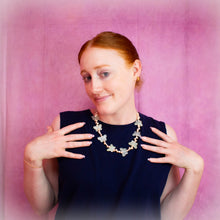 Load image into Gallery viewer, Forest Fae Pearl - Butterfly Pearl Necklace