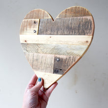Load image into Gallery viewer, Reclaimed Pallet Wood Hearts