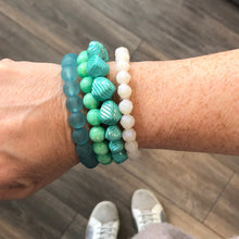 Load image into Gallery viewer, Acid Mint Stack &amp; Stretch Bracelets Set