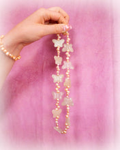 Load image into Gallery viewer, Forest Fae Pearl - Butterfly Pearl Necklace