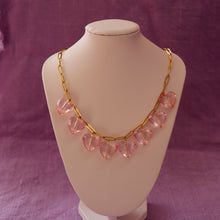 Load image into Gallery viewer, Lover Chunky Heart Statement Titanium Necklace