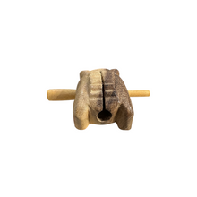 Load image into Gallery viewer, 3" Wooden Musical Pig Percussion Instrument