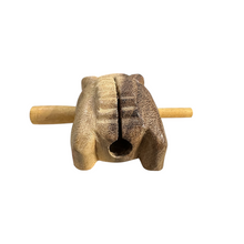 Load image into Gallery viewer, 5" Wooden Musical Pig Percussion Instrument