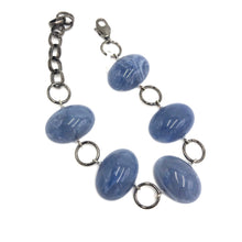 Load image into Gallery viewer, Blue Gemz Stations Bracelet