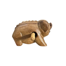 Load image into Gallery viewer, 5" Wooden Musical Pig Percussion Instrument