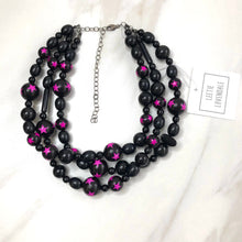 Load image into Gallery viewer, Hot Pink Super Star Morgan Necklace