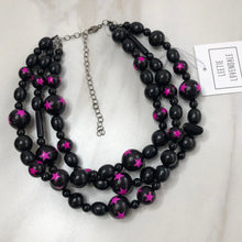 Load image into Gallery viewer, Hot Pink Super Star Morgan Necklace