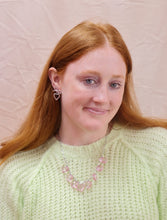 Load image into Gallery viewer, Lover Chunky Heart Statement Titanium Necklace