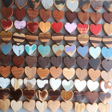 Load image into Gallery viewer, Handmade Wooden Hearts