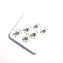 Load image into Gallery viewer, Green Ombre' Vintage Lucite Tiny Studs Set | 3 Pair of Tonal Earrings