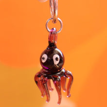Load image into Gallery viewer, Glass Beaded Colorful Octopus Earrings-2-in-1 pair