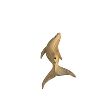 Load image into Gallery viewer, Wooden humpback whale whistle noise maker
