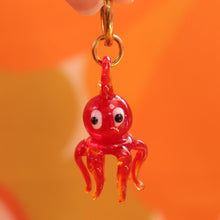 Load image into Gallery viewer, Glass Beaded Colorful Octopus Earrings-2-in-1 pair