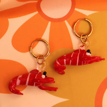 Load image into Gallery viewer, Glass Crawdad Titanium Earrings-2 in 1 pair
