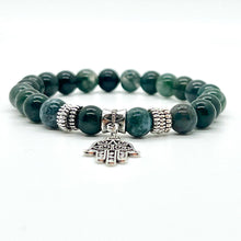 Load image into Gallery viewer, Moss Agate Energy Protection Bracelet